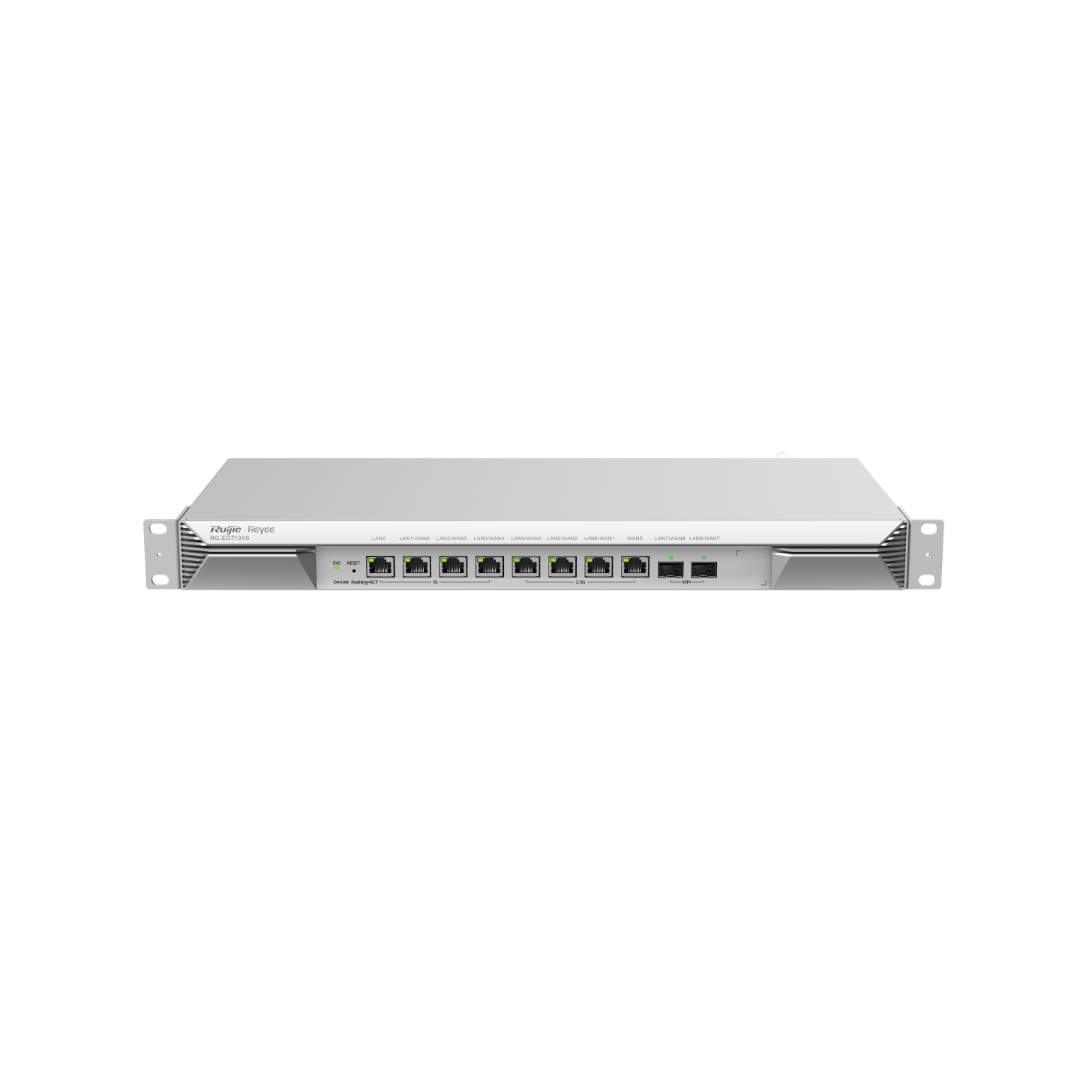 Reyee (RG-EG710XS) 企業級路由器 | 700 個客戶端 | 300 VPN Tunnels | 3Gbps 吞吐量