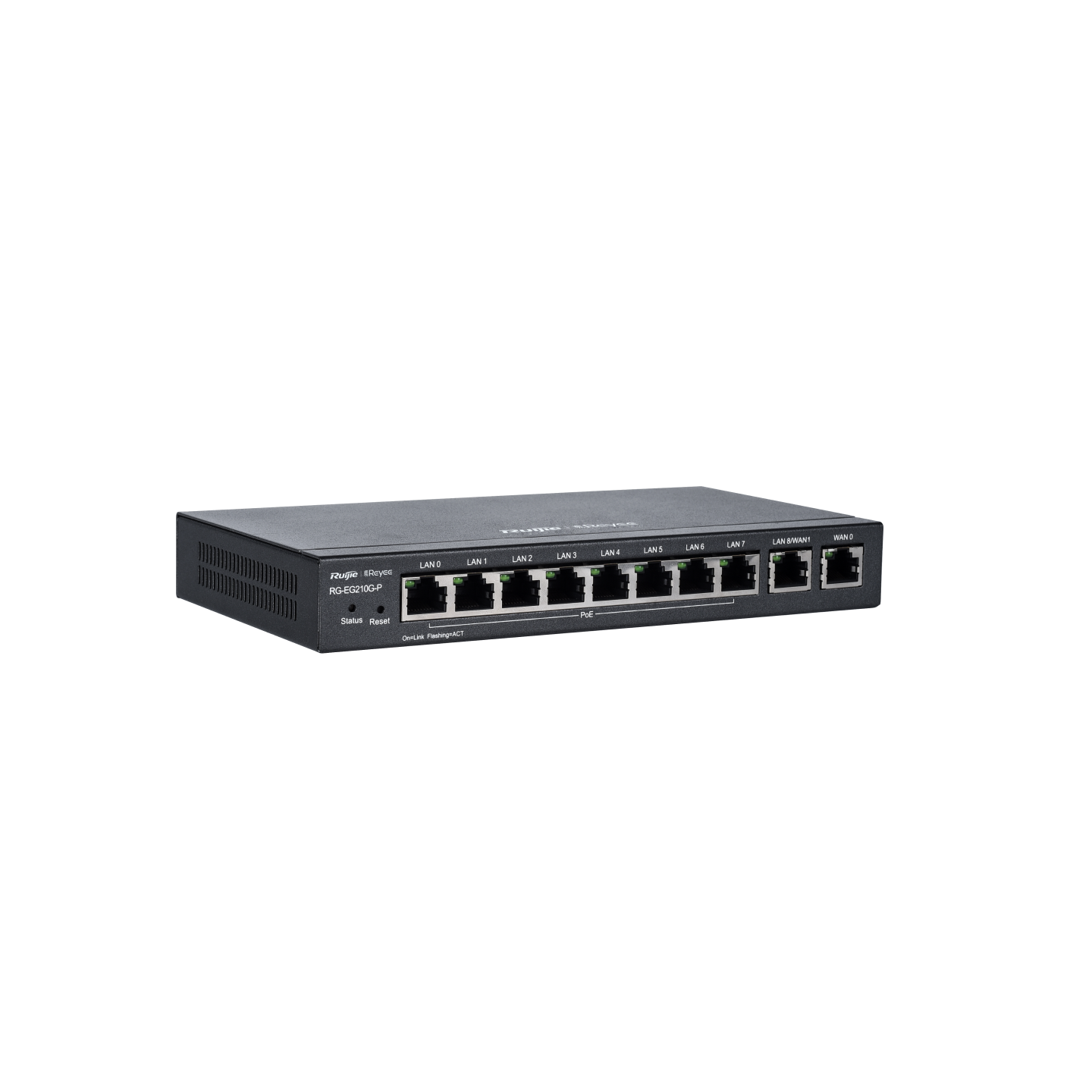 Reyee (RG-EG210G-Pv3) 10-Port Gigabit 雲端管理路由器 w/ 8PoE+ (110W)