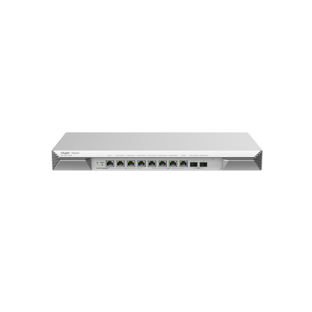 Reyee (RG-EG710XS) 企業級路由器 | 700 個客戶端 | 300 VPN Tunnels | 3Gbps 吞吐量
