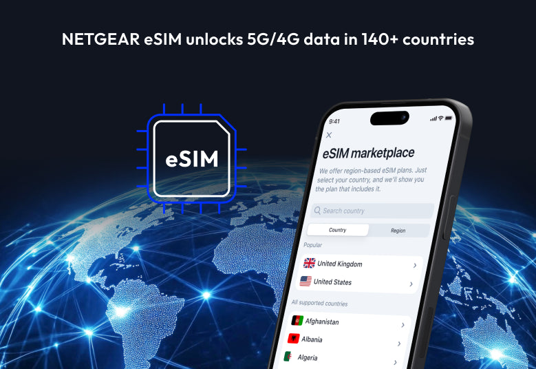 <b>NETGEAR Nighthawk (MH7150)</b> <br>M7 5G BE3600 WiFi 7 流動熱點 | 支援NETGEAR eSIM
