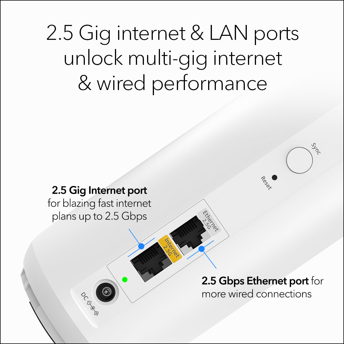 <b>NETGEAR Orbi (RBE372)</b> <br>雙頻 BE3600 WiFi 7 Mesh 無線系統 (2件裝)