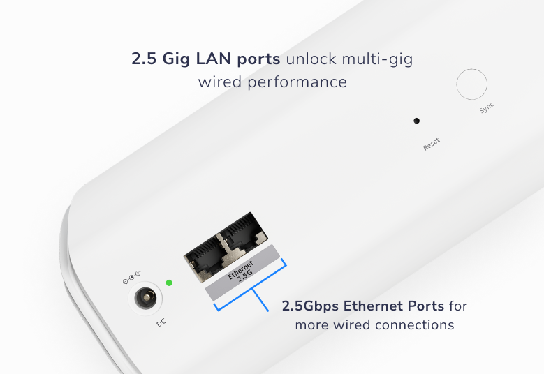 <b>NETGEAR Orbi (RBE770)</b> <br>三頻 BE11000 WiFi 7 Mesh 附加衛星分機<br>(不能獨立操作,需配合770 系列主機使用)