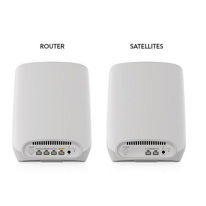 <b>NETGEAR Orbi (RBK762S)</b> <br>三頻 AX5400 WiFi 6 Mesh 無線系統<br>(2件裝, 1主機 + 1分機)