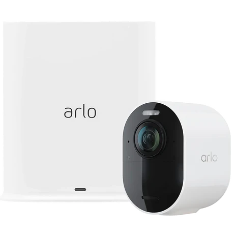 <b>Arlo Ultra 2 (VMC5040 + VMB4540)</b> <br> 4K UHD 無線網路攝影機連 Smart Hub 套裝 (單鏡裝 + Smart Hub)