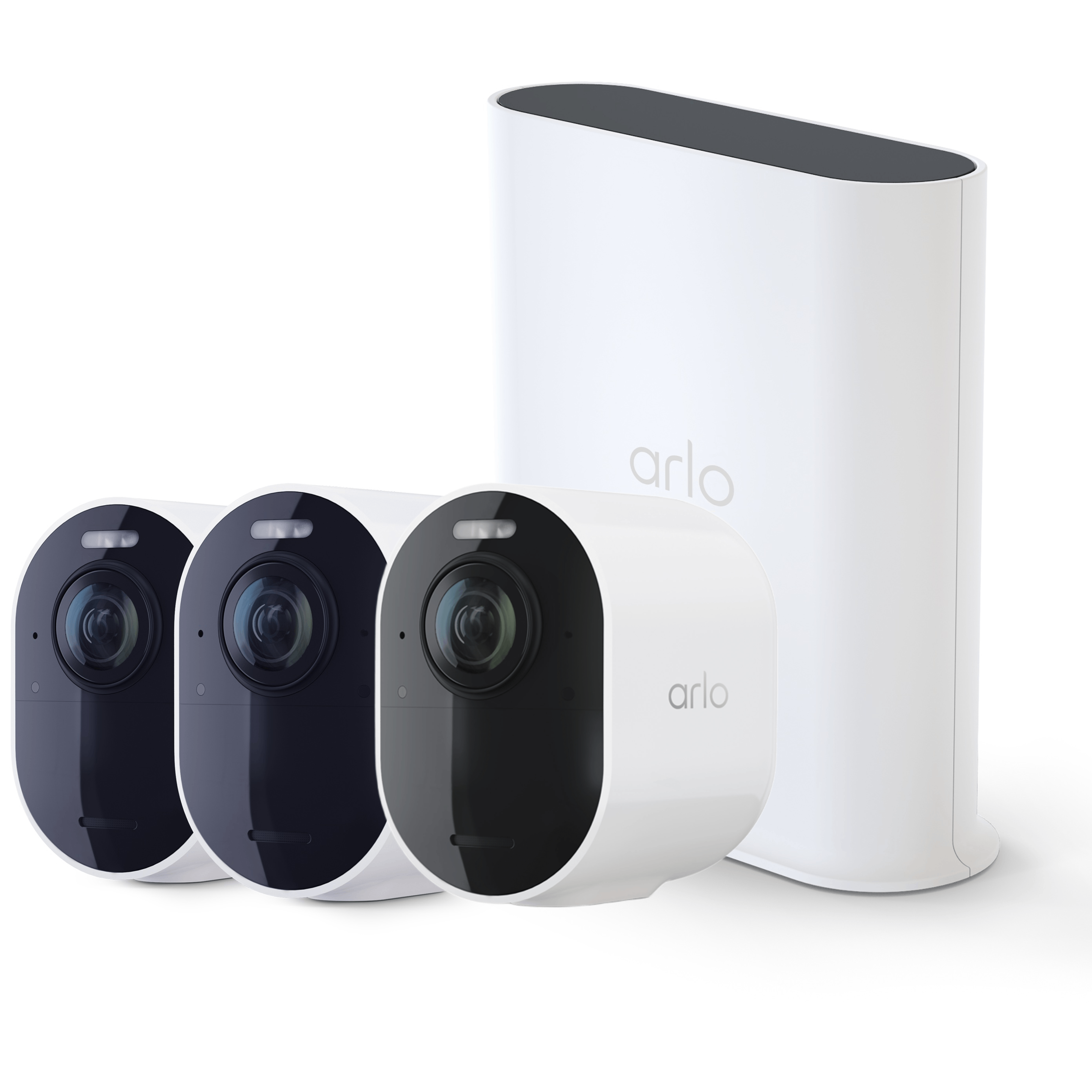 <b>Arlo Ultra 3 (VMS5250+VMC5050)</b> <br>4K UHD 無線網路攝影機三鏡 Smart Hub 套裝 (2+1 鏡連Smart Hub)