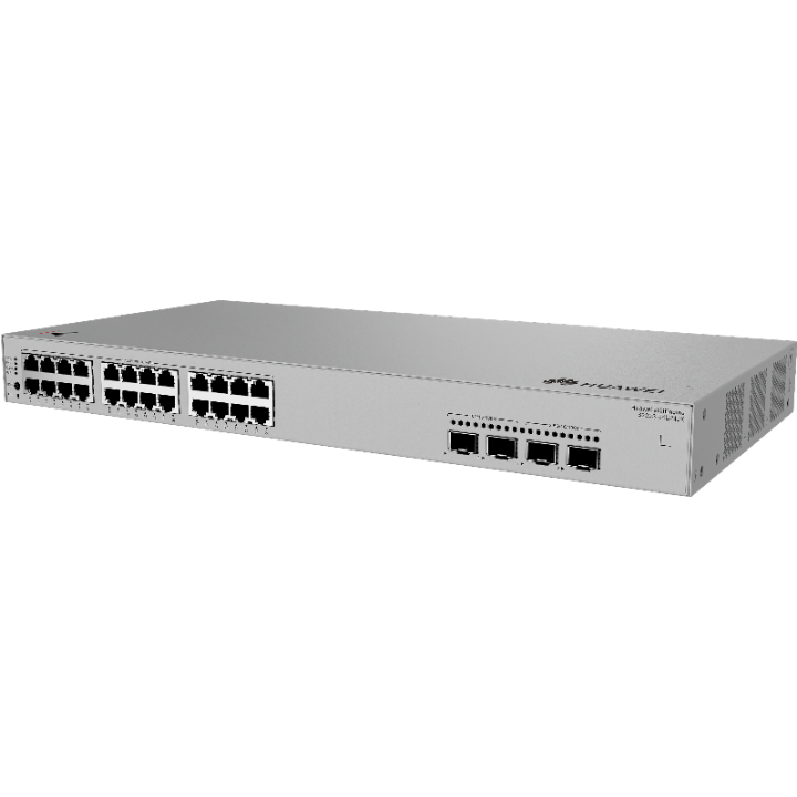 <b>Huawei eKit (S220S-24LP4JX)</b><br>24埠 千兆L2 網管POE+ (195W) 交換機(智能風扇) | 2 x 10GE SFP+ | 2 x 2.5GE SFP