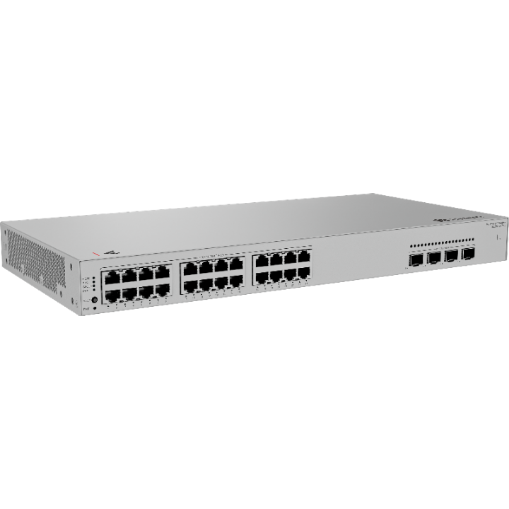 <b>Huawei eKit (S220S-24P4J)</b><br>24埠 千兆L2 網管POE+ (400W) 交換機(智能風扇) | 4 x 2.5GE SFP