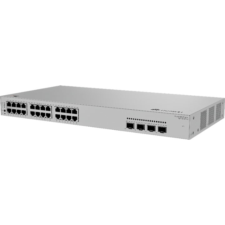 <b>Huawei eKit (S220S-24P4J)</b><br>24埠 千兆L2 網管POE+ (400W) 交換機(智能風扇) | 4 x 2.5GE SFP