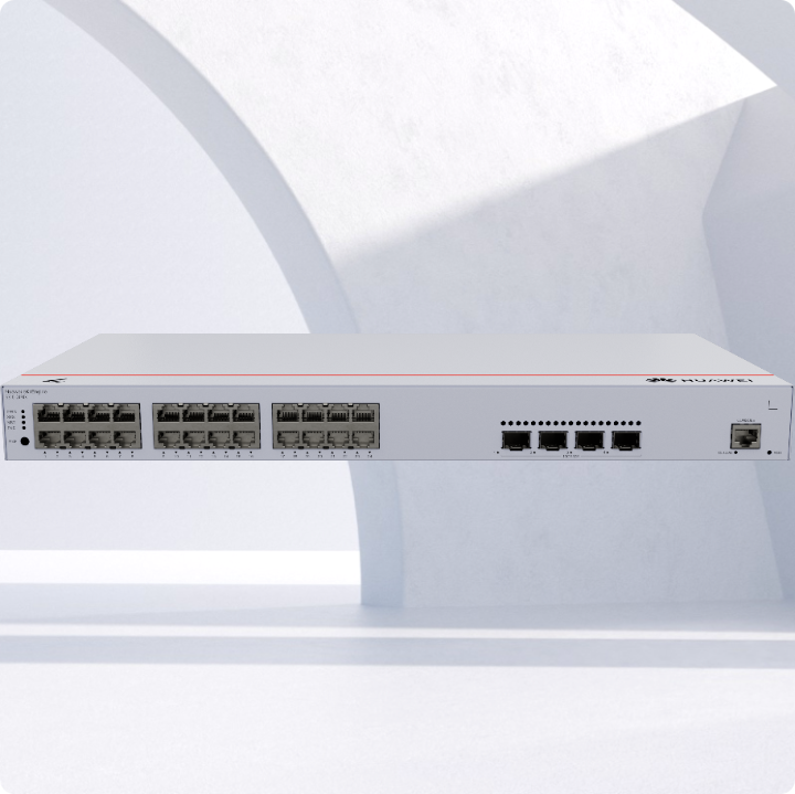 Huawei eKit (S310-24P4X)<br> 24 x 10/100/1000BASE-T ports, 4 x 10G SFP+ ports PoE+ Stack 交換機 (400W) (智能風扇)