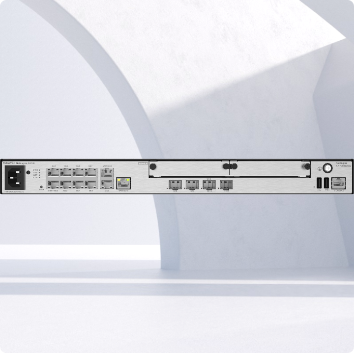 Huawei eKit (AR730) <br>NetEngine Firewall - 2 x 1G combo + 10G SFP+ WAN, 1G Combo LAN, 8 x 1G LAN/WAN, 6G throughput