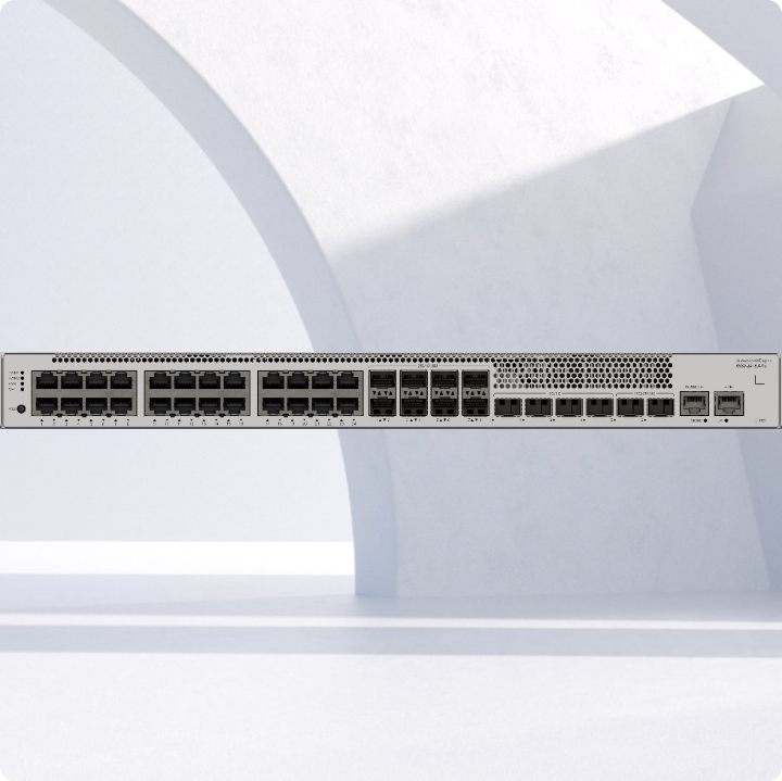 Huawei eKit (S530-24T8J4XE)<br> 24 x 10/100/1000BASE-T ports, 8 x 2.5GE SFP ports, 4 x 10GE SFP+ ports, 2 x 10GE stack ports