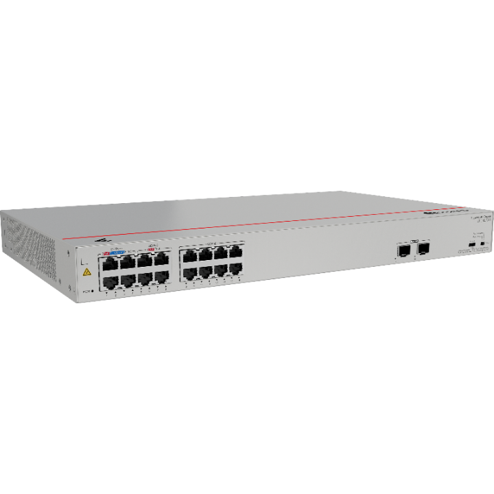 <b>Huawei eKit (S110-16LP2SR)</b><br>16埠 千兆非網管POE+ (124W) 交換機(無風扇) | 2 x GE SFP