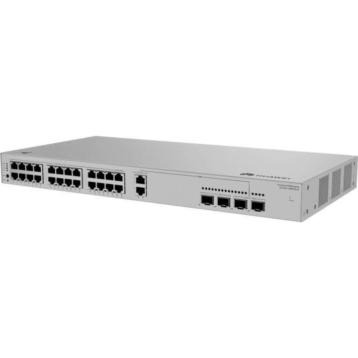 Huawei eKit (S310S-26PN4JX) <br>L2+ 22 x 10/100/1000BASE-T PoE+ ports, 2 x 10/100/1000BASE-T ports, 2 x 10/100/1000/2.5GBASE-T Combo(PoE+), 2 x 10GE SFP+ ports PoE+ 交換機 (400W)(智能風扇)