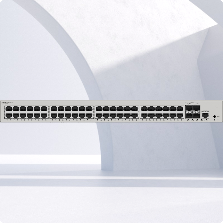 Huawei eKit (S310-48PN4X) <br>48 x 10/100/1000/2.5GBASE-T ports(PoE+), 4 x 10GE SFP+ PoE+ Stack 交換機 (360W) (智能風扇)