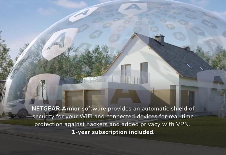 <b>NETGEAR Orbi (RBE973S)</b> <br>四頻 BE27000 WiFi 7 Mesh 無線系統 (3件裝) - 送 1 年 NETGEAR Armor