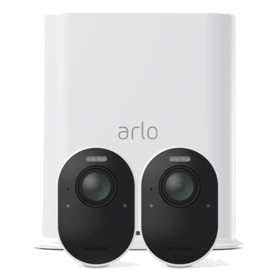 <b>Arlo Ultra 2 (VMS5240)</b> <br>4K UHD 無線網絡攝影機連 Smart Hub 套裝<br>(2 攝影機 + Smart Hub)