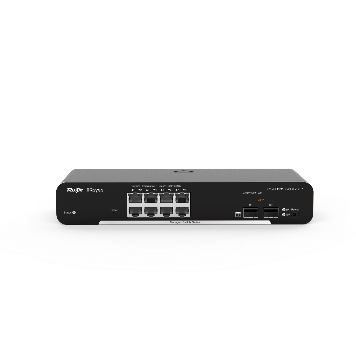 Reyee (RG-NBS3100-8GT2SFP) 10-Port Gigabit L2 雲端管理交換機
