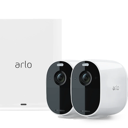 <b>Arlo Essential (VMC2230 + VMB4540)</b> <br>1080P 無線網絡攝影機連 Smart Hub 套裝<br>(雙鏡裝 + Smart Hub)