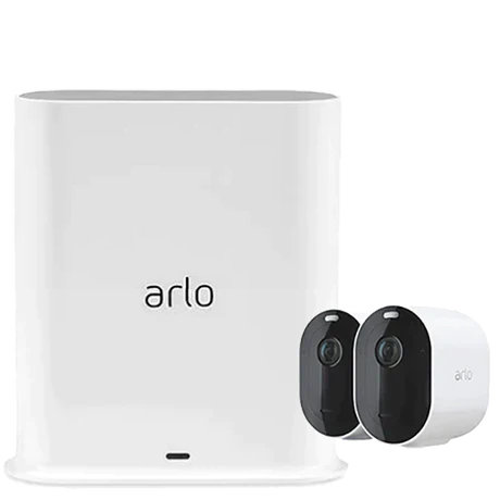 <b>Arlo Pro 4 (VMC4250P + VMB4540)</b> <br>2K HDR 無線網絡攝影機連 Smart Hub 套裝<br>(雙鏡裝 + Smart Hub)