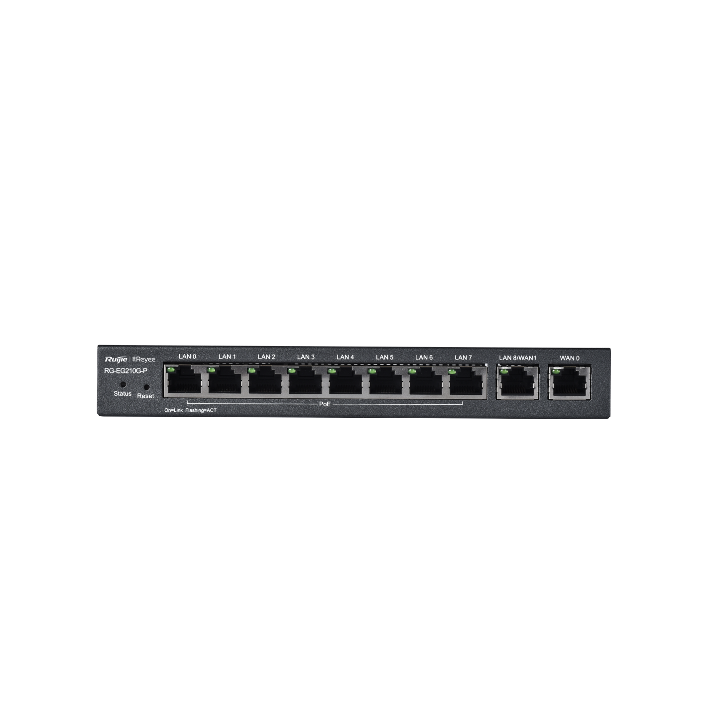 Reyee (RG-EG210G-Pv3) 10-Port Gigabit 雲端管理路由器 w/ 8PoE+ (110W)