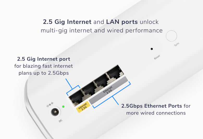 NETGEAR Orbi (RBE772) 三頻 BE11000 WiFi 7 Mesh 無線系統<br>(2件裝)