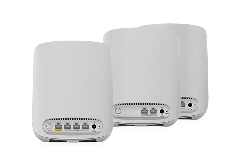 NETGEAR RBK353 Orbi Mesh WiFi 6 AX1800 雙頻 MESH 系統套裝 (1主機+2衛星)