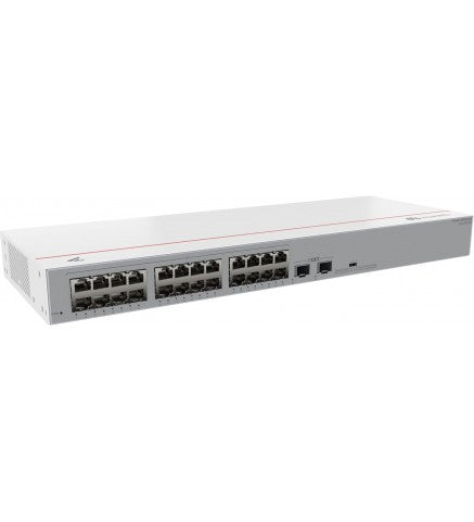 <b>Huawei eKit (S110-24LP2SR)</b><br>24埠 千兆非網管POE+ (124W) 交換機(無風扇) | 2 x GE SFP