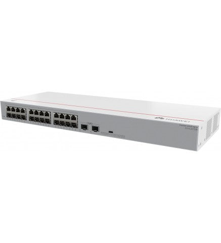<b>Huawei eKit (S110-24LP2SR)</b><br>24埠 千兆非網管POE+ (124W) 交換機(無風扇) | 2 x GE SFP