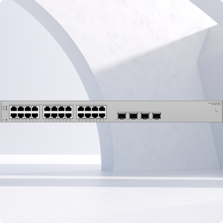Huawei eKit (S310S-24T4J) <br>L2+ 24 x 10/100/1000BASE-T ports，4 x 2.5GE SFP ports  交換機 (無風扇)