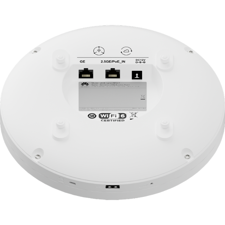 Huawei 華為 (AP661) AX6600 WiFi6 Tri-radio Indoor High Density AP, 2.5GE + 1GE ports