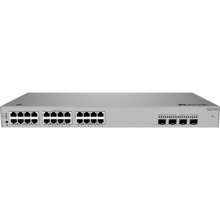 <b>Huawei eKit (S220S-24LP4JX)</b><br>24埠 千兆L2 網管POE+ (195W) 交換機(智能風扇) | 2 x 10GE SFP+ | 2 x 2.5GE SFP