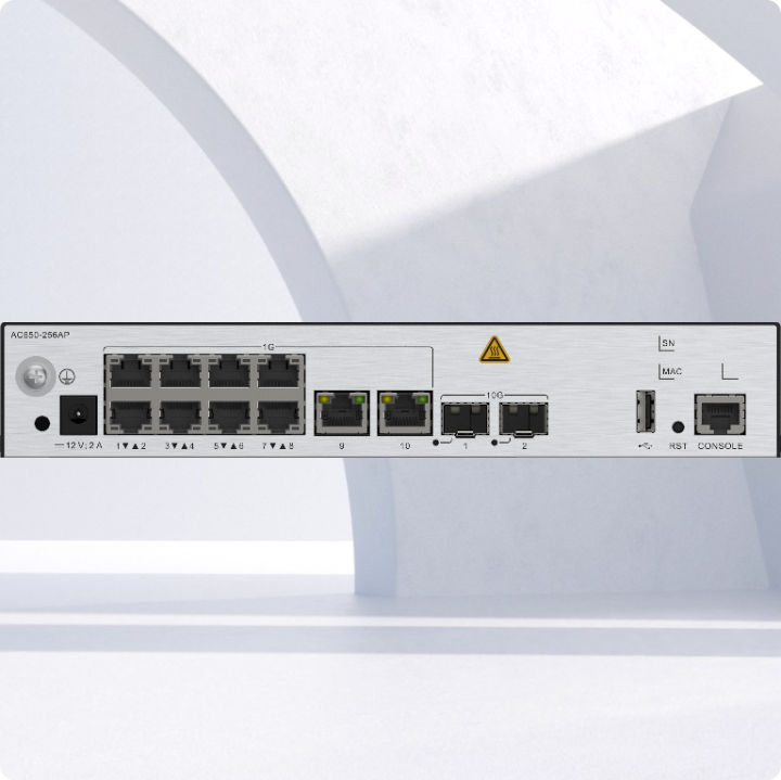 Huawei 華為 (AC650-256AP) Wireless Access Controller - up to 256AP, 10 x 1GE ports, 2 x 10G SFP+ ports