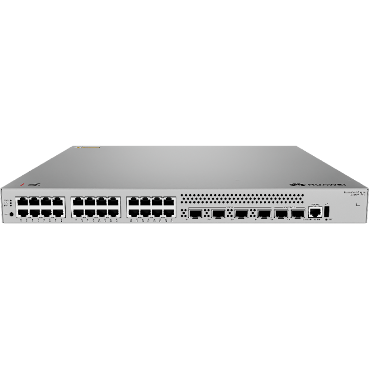Huawei eKit (S530-24T4XE)<br>L3 24 x 10/100/1000Base-T ports, 4 x 10 GE SFP+ ports, 2 x 10 GE stack ports  交換機 / Dual power supply