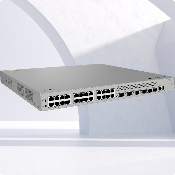 Huawei eKit (S530-24T4XE)<br>L3 24 x 10/100/1000Base-T ports, 4 x 10 GE SFP+ ports, 2 x 10 GE stack ports  交換機 / Dual power supply