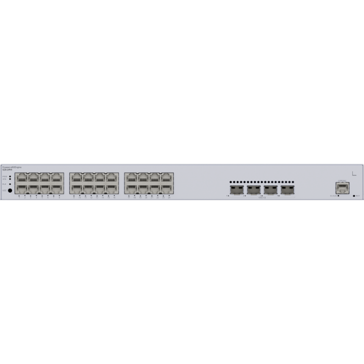 <b>Huawei eKit (S220-24P4X)</b><br>24埠 千兆L2 網管POE+ (400W) 交換機(智能風扇) | 4 x 10GE SFP+