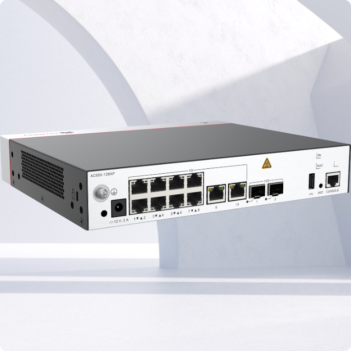 Huawei 華為 (AC650-128AP) Wireless Access Controller - up to 128AP, 10 x 1GE ports, 2 x 10G SFP+ ports