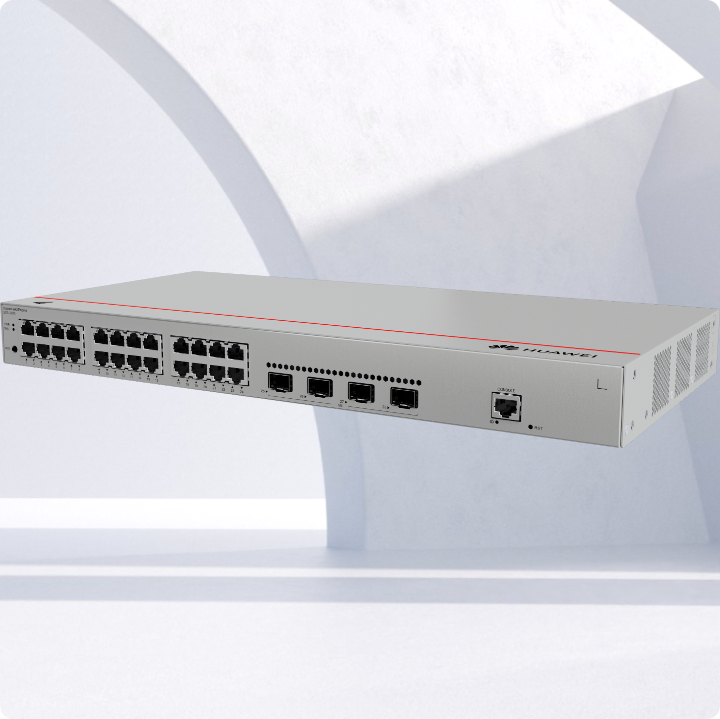 Huawei eKit (S310-24T4S)<br> 24 x 10/100/1000BASE-T ports, 4 x 1GE SFP ports Stack 交換機 (智能風扇)