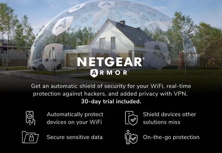 NETGEAR Orbi (RBE772) 三頻 BE11000 WiFi 7 Mesh 無線系統<br>(2件裝)