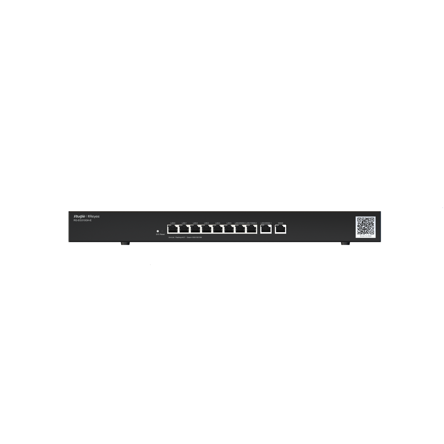 RG-EG310GH-E, Reyee 10-Port High Performance Cloud Managed Office Router