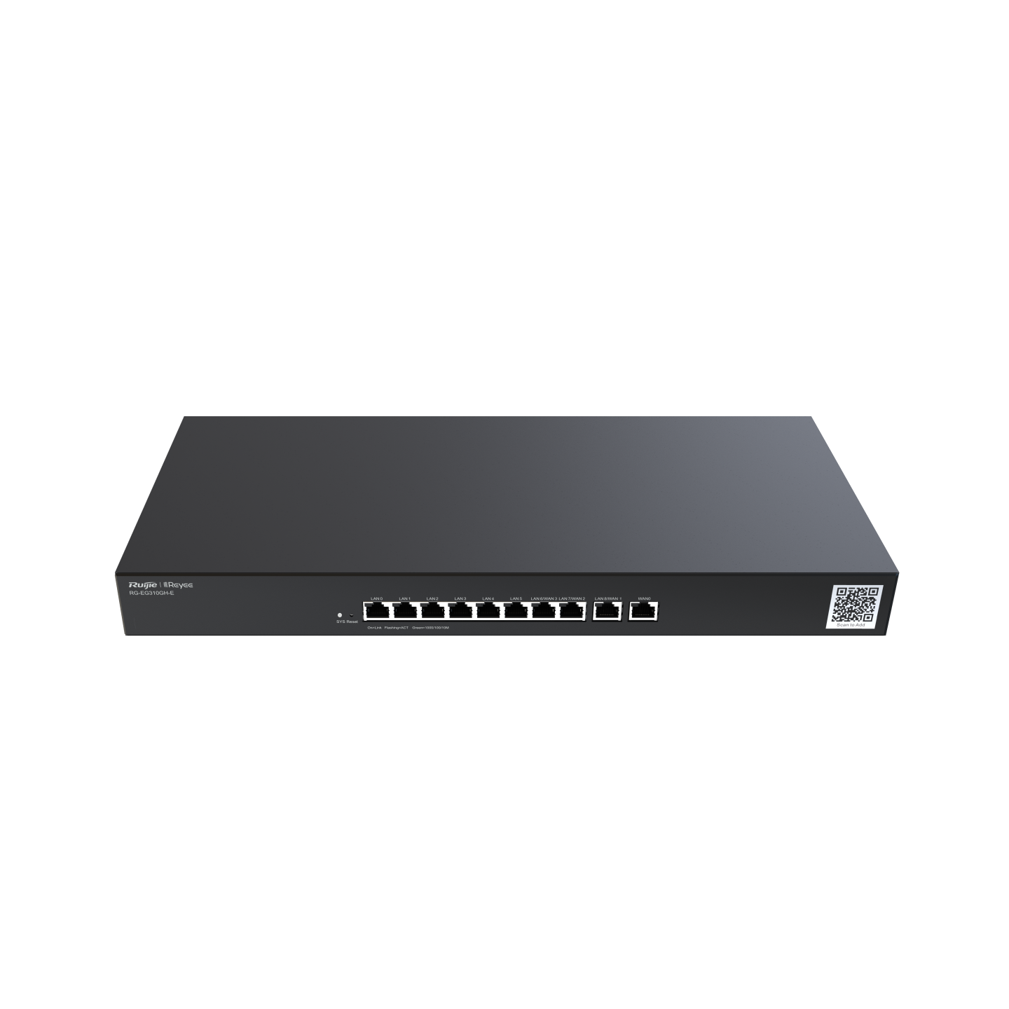 RG-EG310GH-E, Reyee 10-Port High Performance Cloud Managed Office Router