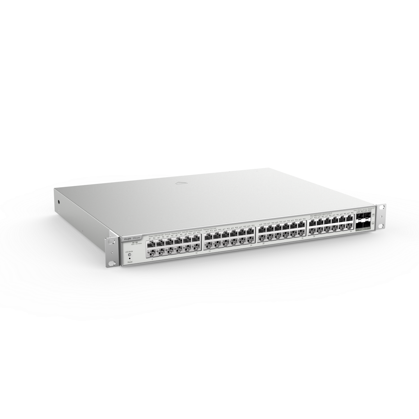 Reyee (RG-NBS3200-48GT4XS-P) 48-Port Gigabit L2,  PoE+ 雲端管理交換機 | 4x10 SFP+