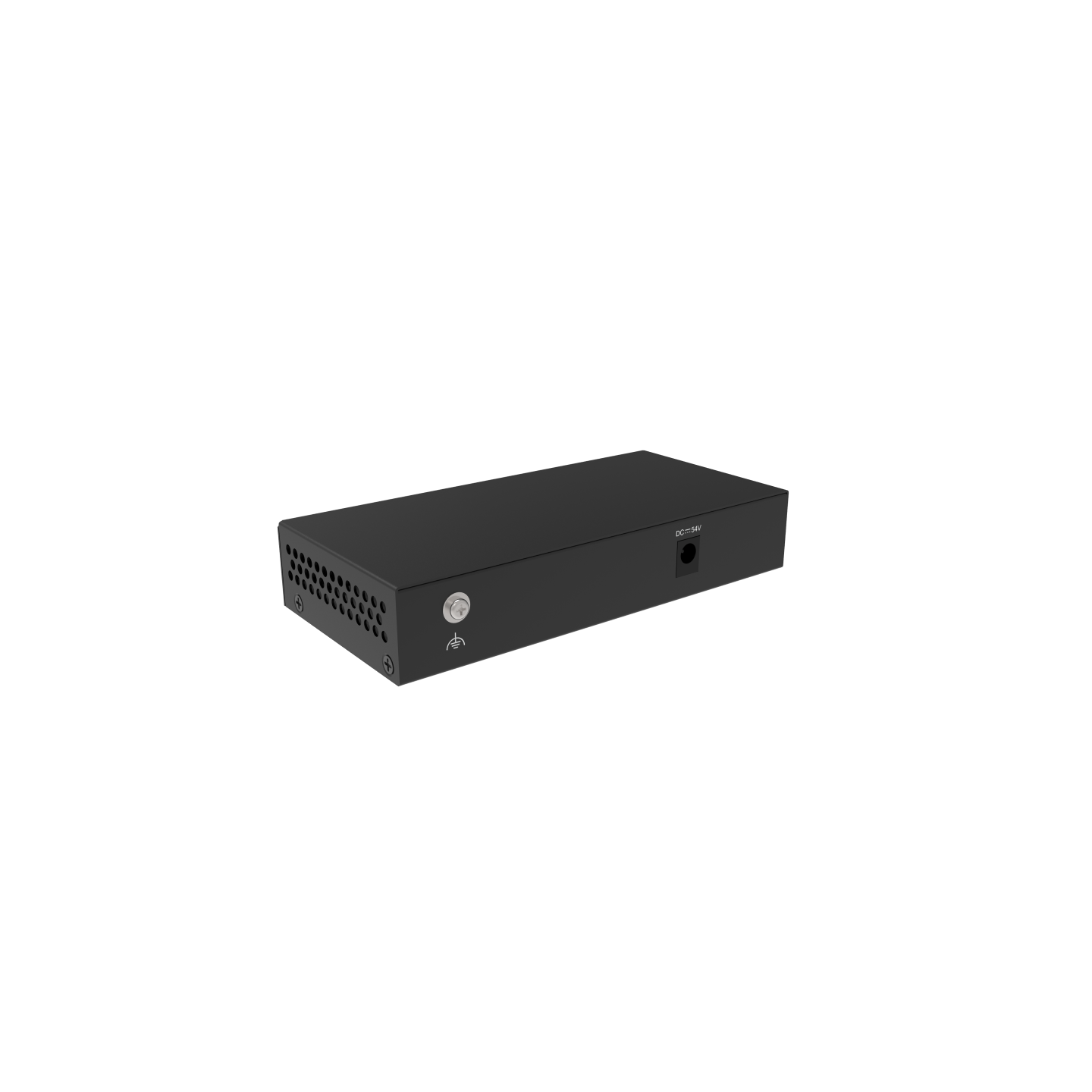 Reyee (RG-ES106D-Pv2) 6-port 10/100Mbps 非網管交換機 | 1-4 PoE+ (54W) | 2 x 10/100Mbps