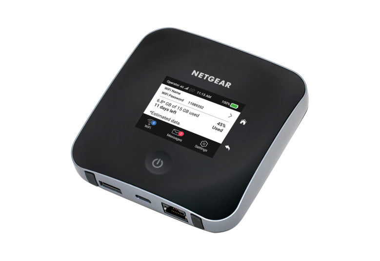Nighthawk M5 Mobile Router (MR5200) WiFi 6 | 5G Sub 6 | WiFi 6 AX1800 | 1G LAN | 2.4" LCD